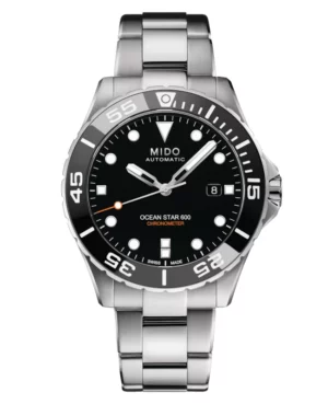 Orologio automatic Mido ocean star 600 COSC M026.608.11.051.00 nero