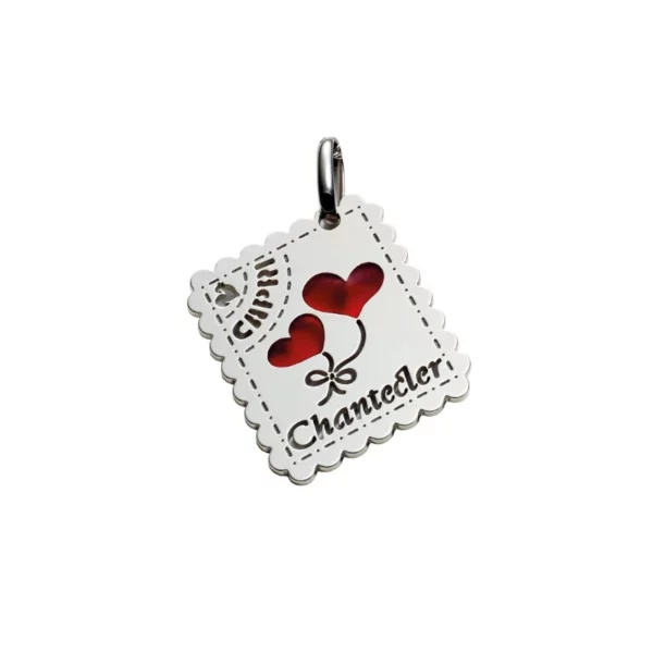 ciondolo chantecler love letters 35182 argento